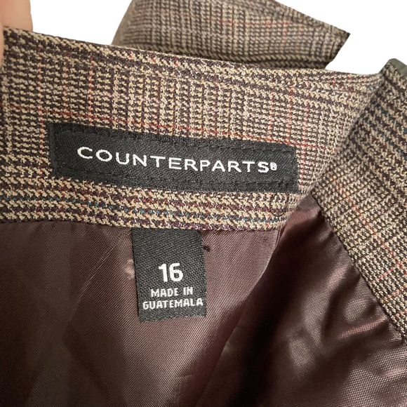 Counterparts | Plaid Lined Skirt - Picture 10 of 12